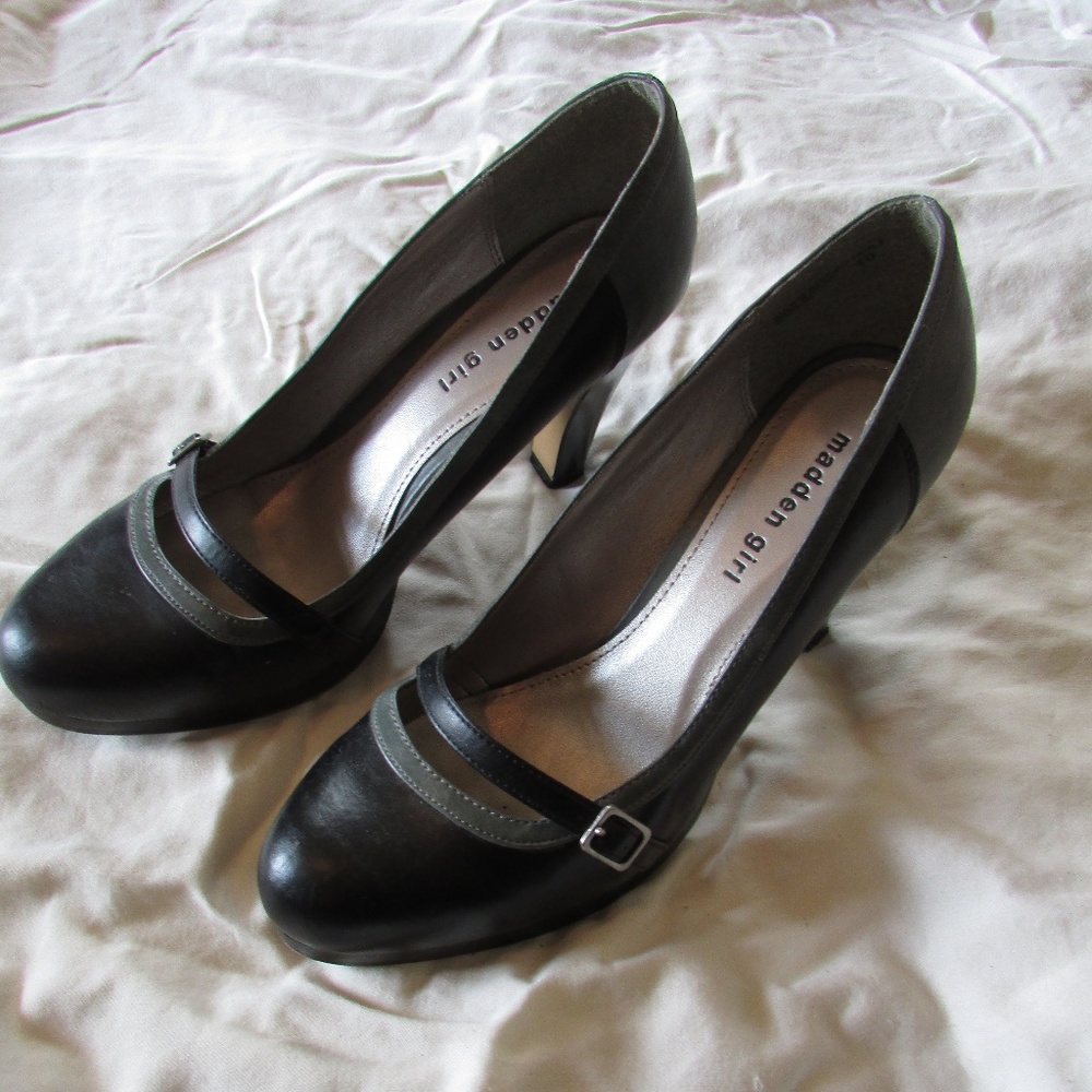 Madden Girl Jukebox black heels